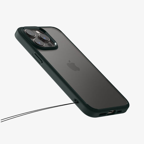 ACS04816 - iPhone 14 Pro Max Case Ultra Hybrid in crystal clear showing the back